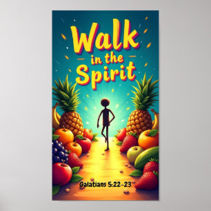 Walk in the Spirit Poster
