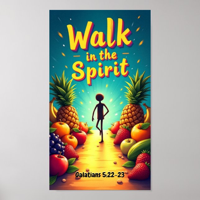 Walk in the Spirit   Poster (Front)
