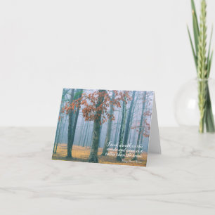 Walk in the Woods  -  Greeting Card