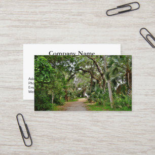 Walk in the Woods Retirement Business Cards