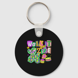 Walk It Like Dog Mardi Keychain