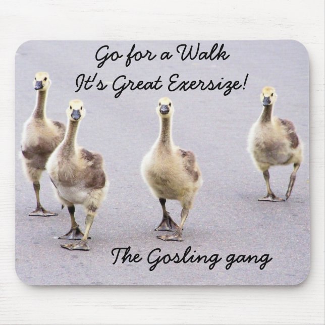Walk-Its great exersize Mouse Pad (Front)