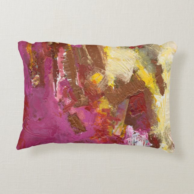 Walk me Through It Decorative Pillow (Back)