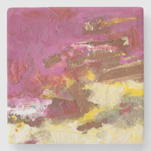 Walk me Through It Stone Coaster