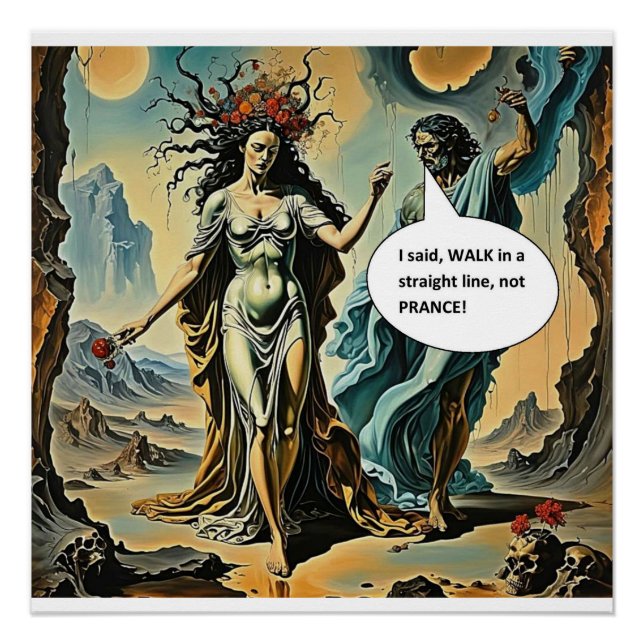 Walk not Prance Poster (Front)