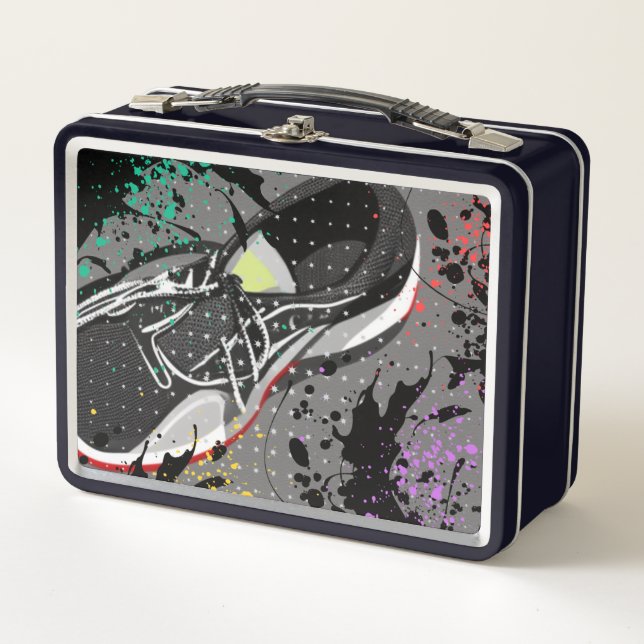Walk on By Metal Lunch Box (Front)