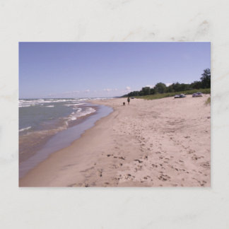 Walk on the Beach Postcard