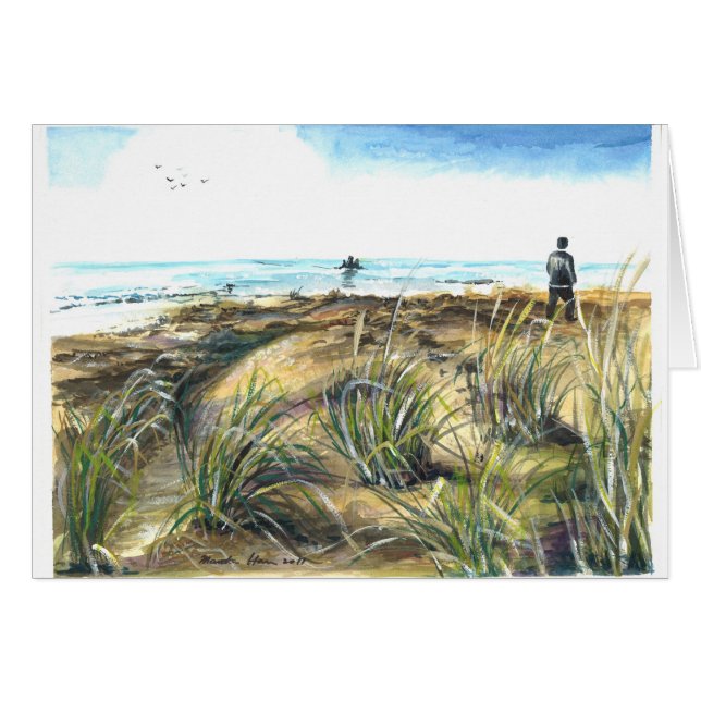 Walk on the Ocean Park Beach (Front Horizontal)