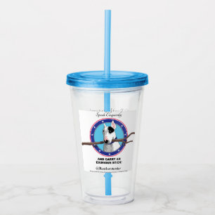 Walk softly insulated cup