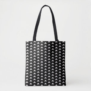 Walk Steady Collection Logo Symbol Pattern Tote Bag