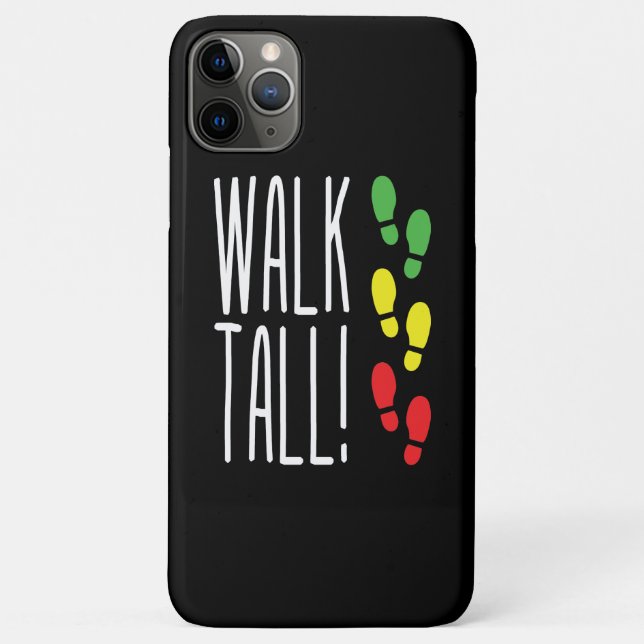 Walk Tall Case-Mate iPhone Case (Back)
