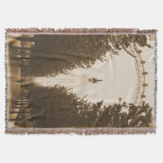 Walk the Line - London Eye Throw Blanket