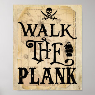 Walk the Plank Poster