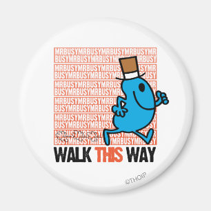 Walk This Way Magnet