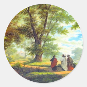 Walk to Emmaus Classic Round Sticker