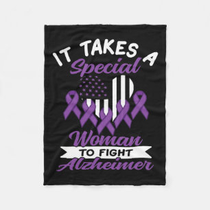 Walk To End Heimer Heimers Awareness 1  Fleece Blanket