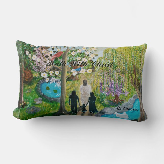 Walk With Christ Pillow (Front)