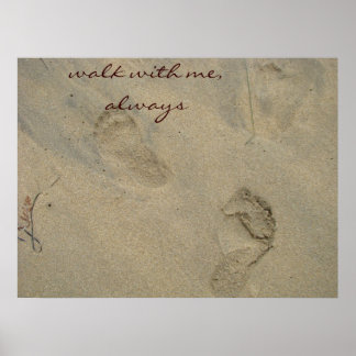 Walk with me, always... poster