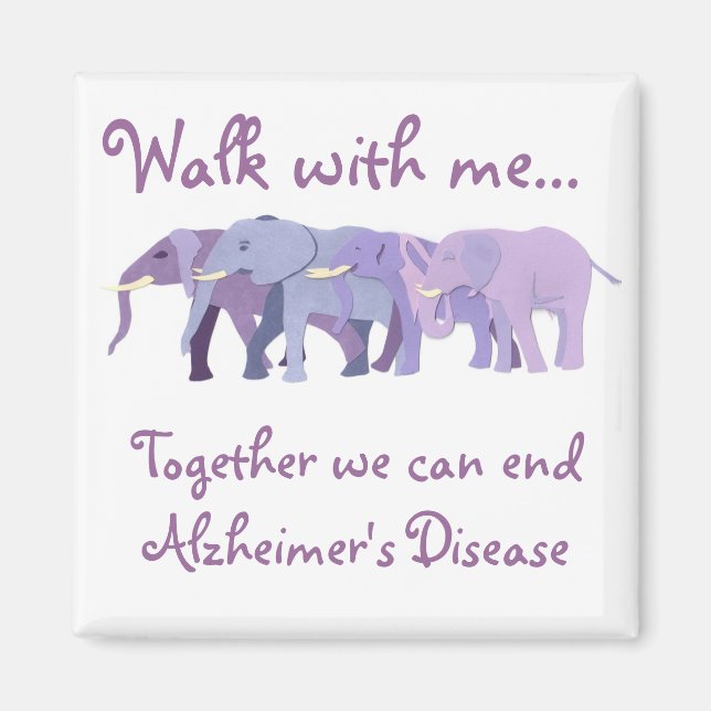 Walk with me magnet (Front)