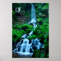 Walk with Nature Beautiful Waterfall Green Nature