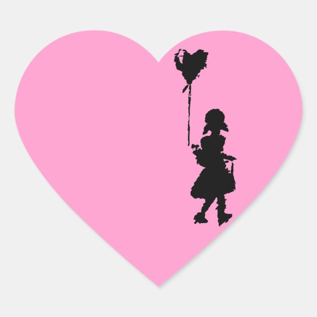 walk your heart sticker (Front)