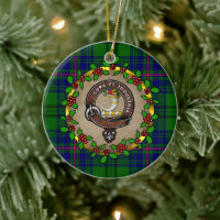 Walker Clan Badge & Tartan Personalized Christmas
