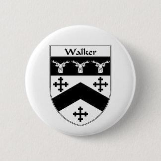 Walker Coat of Arms/Family Crest 2 Inch Round Button