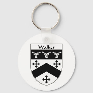 Walker Coat of Arms/Family Crest Keychain