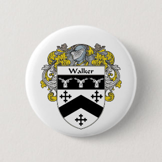 Walker Coat of Arms (Mantled) 2 Inch Round Button