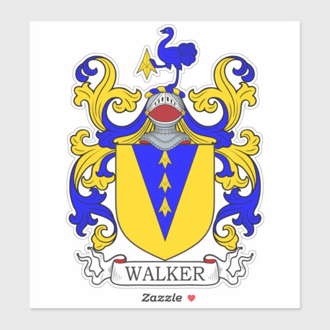 Walker Family Crest (Sheet)