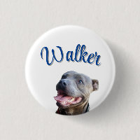 Walker Name With Staffy Bull Terrier,