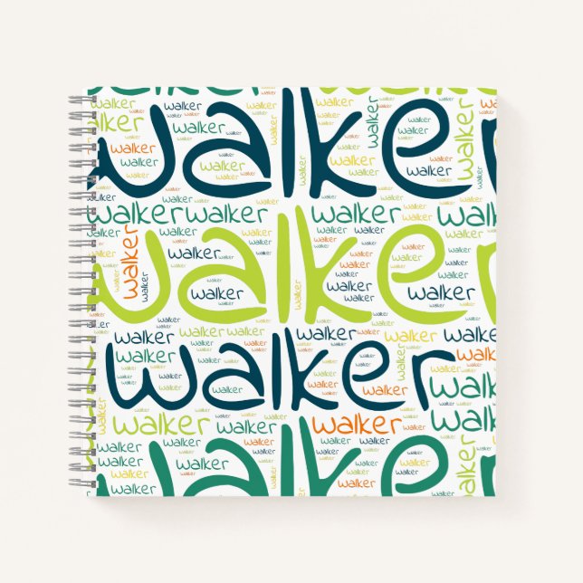 Walker Notebook (Front)
