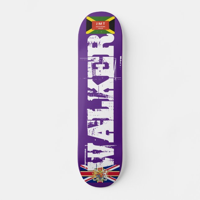 WALKER  OFFICIAL  UK Skateboard (Front)
