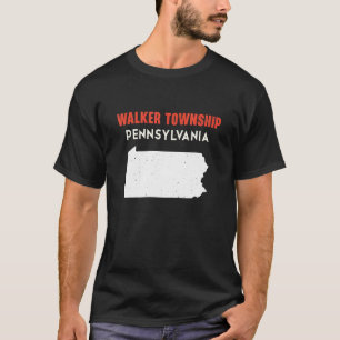 Walker township Pennsylvania USA State America Tra T-Shirt