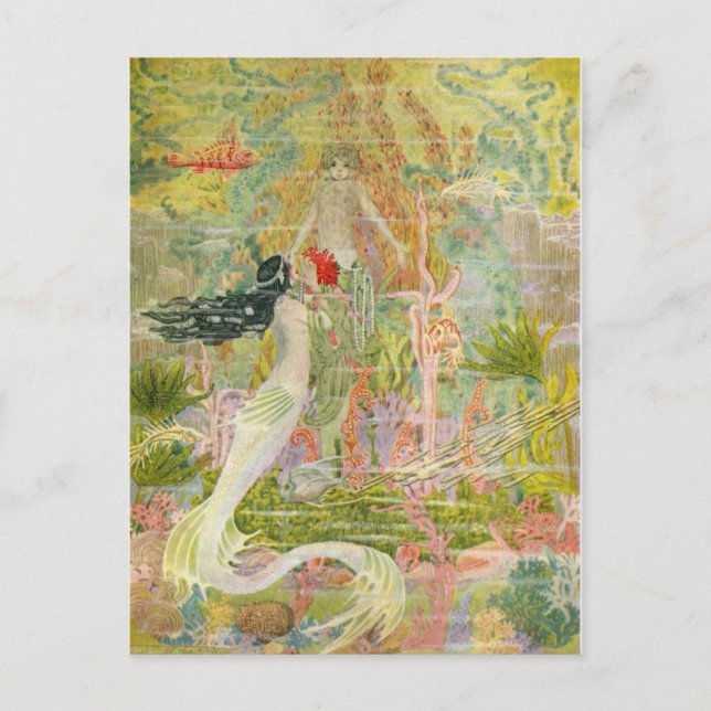 Walker's Nature and Myth Illustrations Postcard (Front)