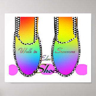 WalkI In Somenone Else's Shoes Poster