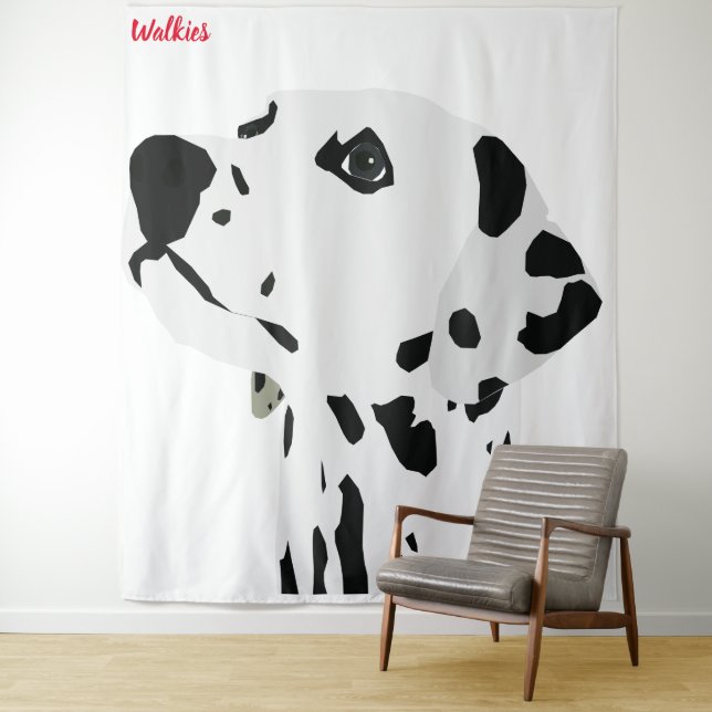 Walkies Tapestry (In Situ)