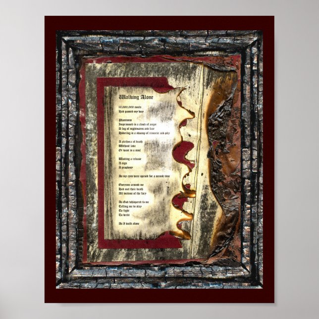 Walking Alone Poster (Front)