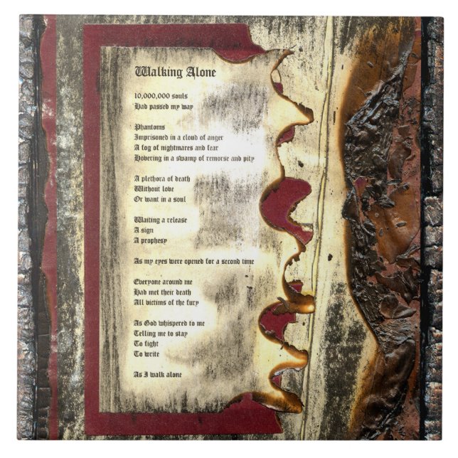 Walking Alone Tile (Front)