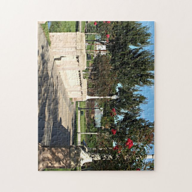 Walking Bridge Jigsaw Puzzle (Vertical)