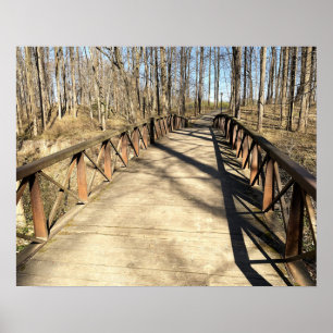 Walking Bridge Poster