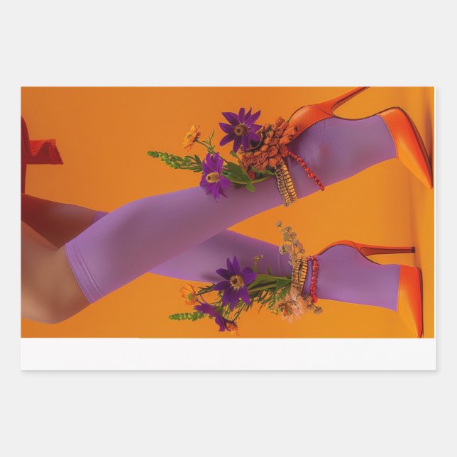 Walking By Faith1  Wrapping Paper Sheet (Front)