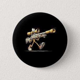 Walking Costume for Precision Lovers 2 Inch Round Button