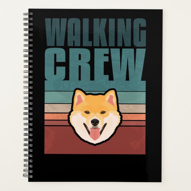 Walking Crew, Shiba Inu Planner (Front)