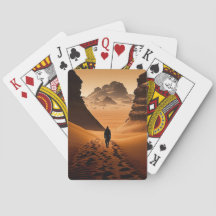 Walking Dune Playing Cards