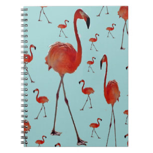 Walking Flamingoes Notebook