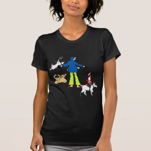 Walking Flyball Dogs T-Shirt