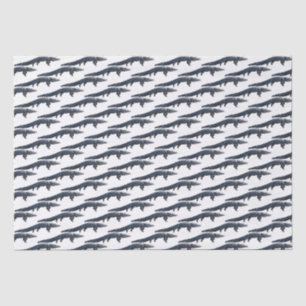 Walking Gator Tissue Paper