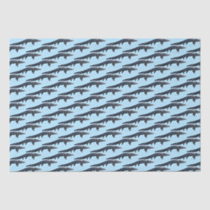 Walking Gator Tissue Paper