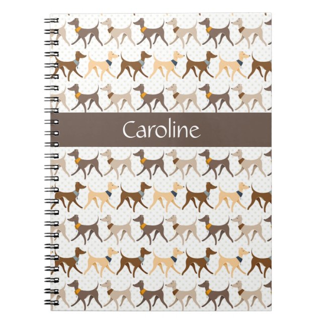 Walking Hounds Notebook (Front)
